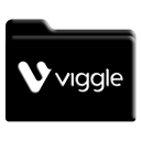 Viggle Black Png icon